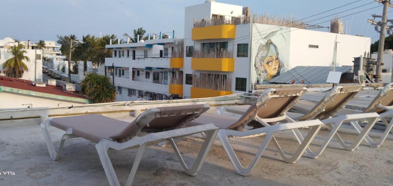 Casa Aura - Center Studio With Kitchen Isla Mujeres Exteriör bild