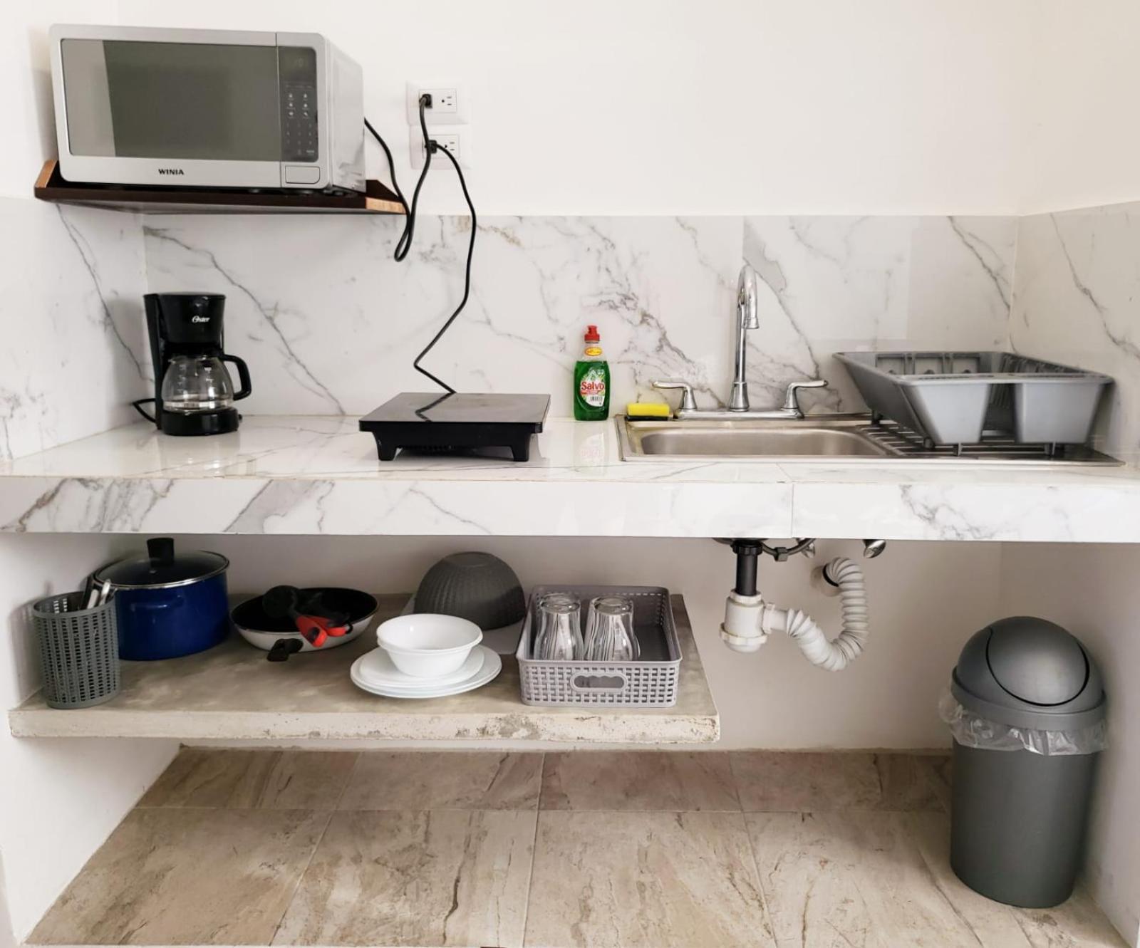 Casa Aura - Center Studio With Kitchen Isla Mujeres Exteriör bild